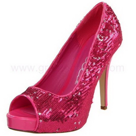 pink-glitter-heels-72-19 Pink glitter heels