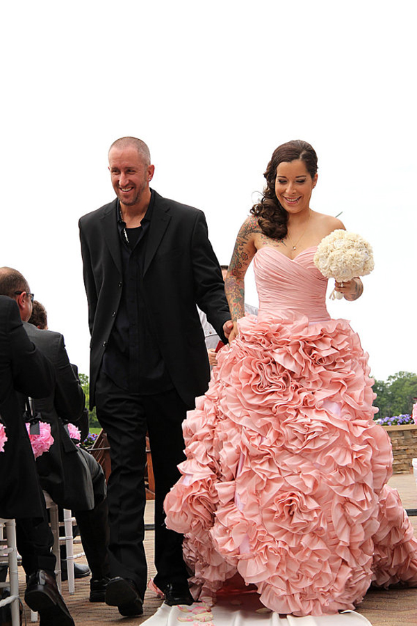 pink-wedding-dress-8 Pink wedding dress