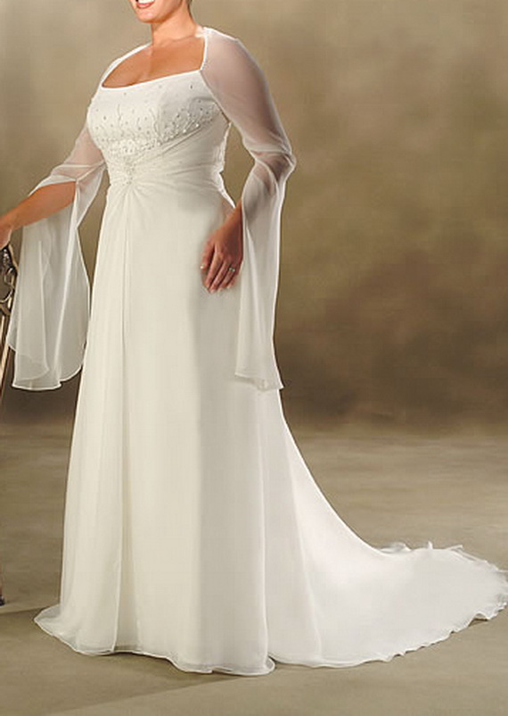 plus-size-wedding-dresses-with-sleeves-7 Plus size wedding dresses with sleeves