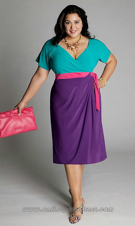 plus-size-dresses-with-sleeves-03-14 Plus size dresses with sleeves