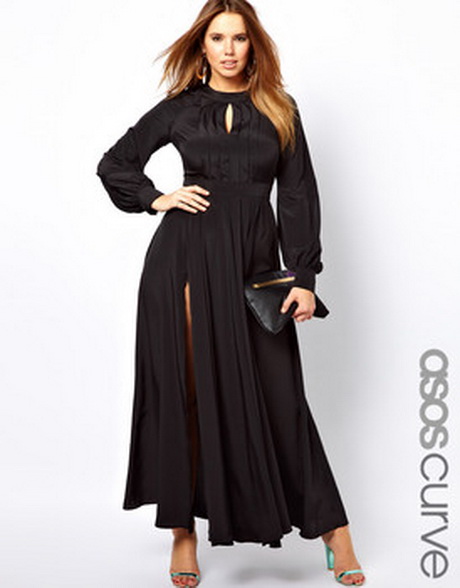 Plus size maxi dresses with sleeves