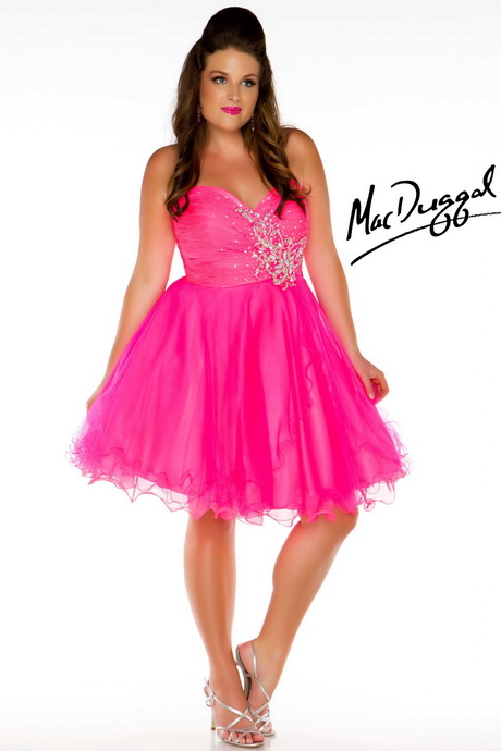 Plus Size Short Prom Dresses 5997