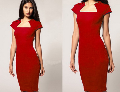 red-business-dress-94-19 Red business dress