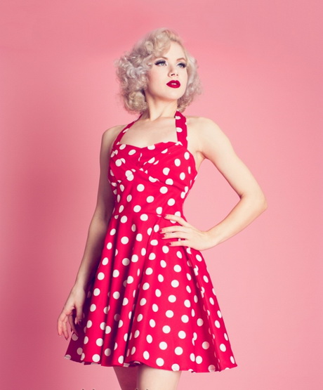 red-dress-with-white-polka-dots-78-3 Red dress with white polka dots