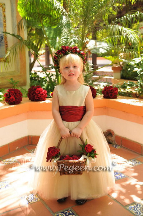 red-flower-girl-dresses-52-19 Red flower girl dresses