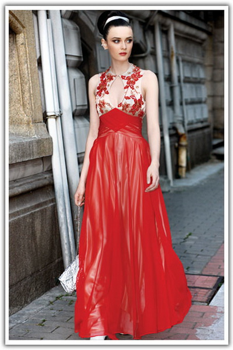 red-flowy-dress-10-12 Red flowy dress