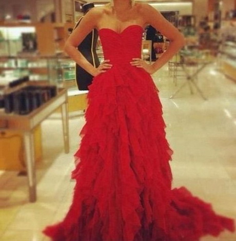 red-flowy-dress-10-18 Red flowy dress