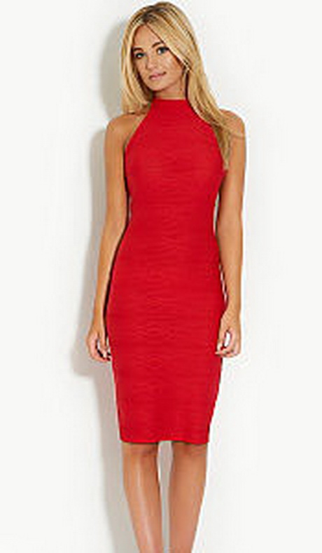 red-halter-neck-dress-60-11 Red halter neck dress