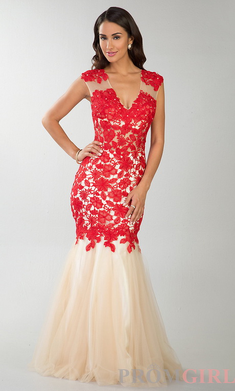 red-lace-prom-dress-32-10 Red lace prom dress