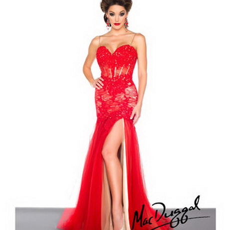 red-lace-prom-dress-32-15 Red lace prom dress
