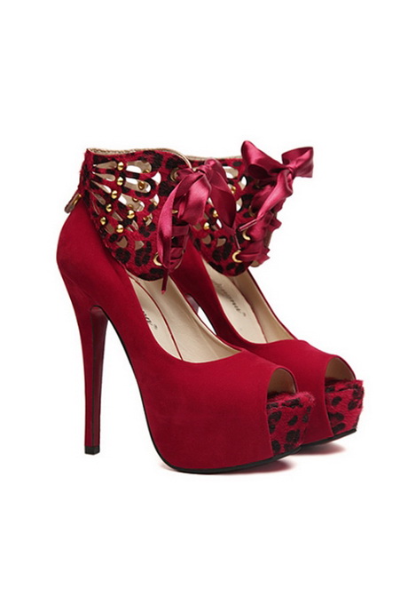 red-peep-toe-high-heels-05-11 Red peep toe high heels