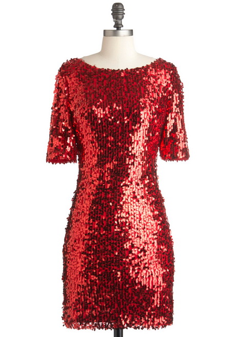 red-sequined-dress-35-2 Red sequined dress