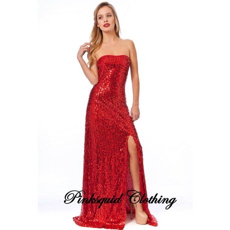 red-sequined-dress-35 Red sequined dress