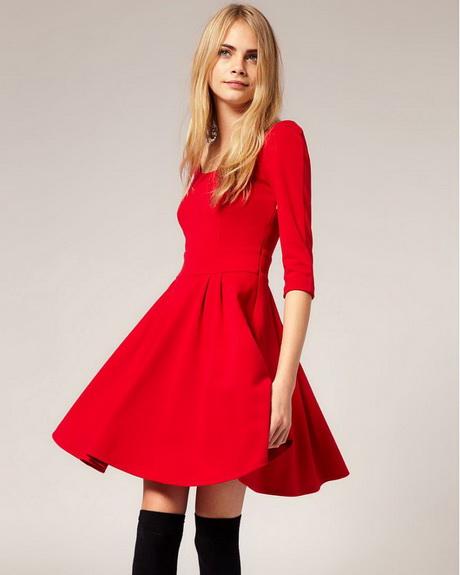 red-skater-dress-81-6 Red skater dress