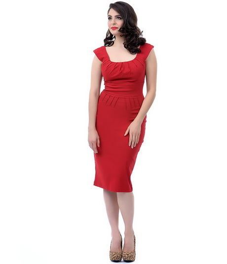 red-sleeveless-dress-40-13 Red sleeveless dress