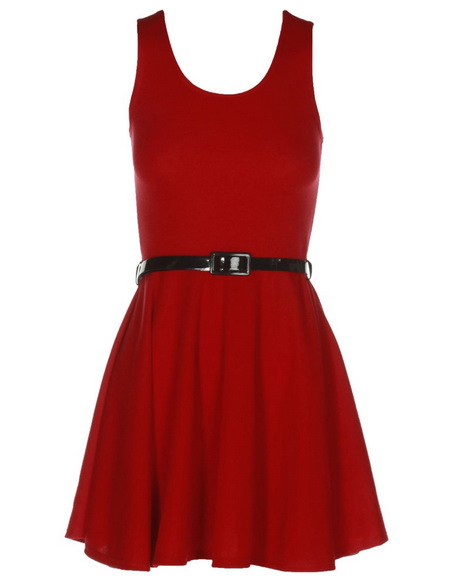 red-sleeveless-dress-40 Red sleeveless dress