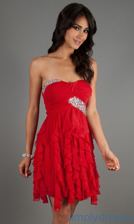 red-strapless-cocktail-dresses-91-12 Red strapless cocktail dresses