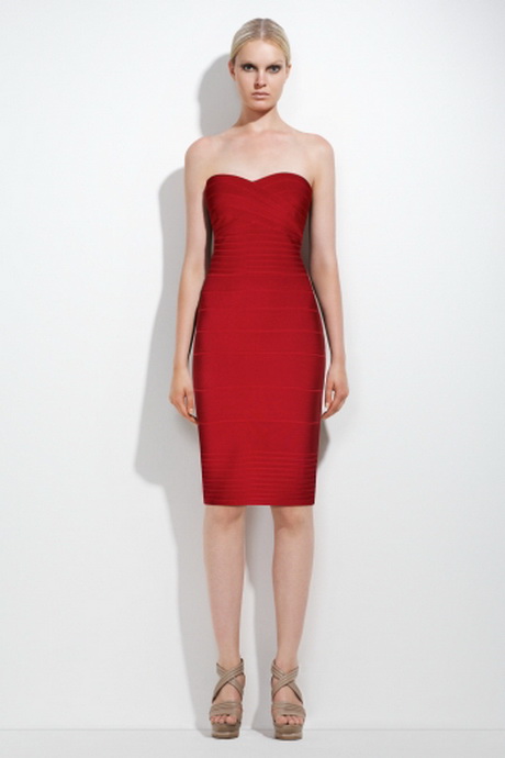 red-strapless-dress-40-17 Red strapless dress