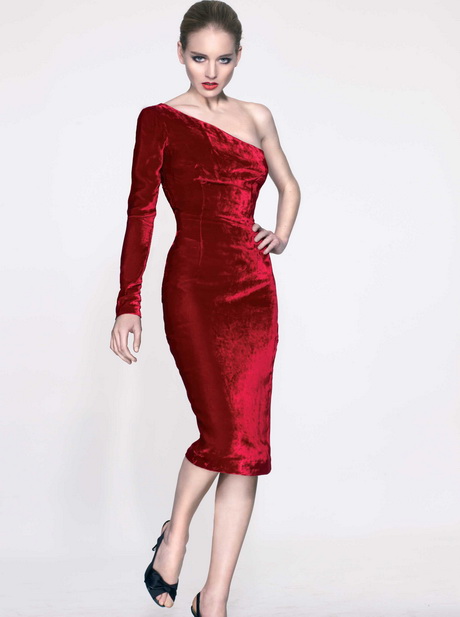 red-velvet-dress-29-14 Red velvet dress