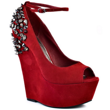 red-wedge-heels-78-5 Red wedge heels