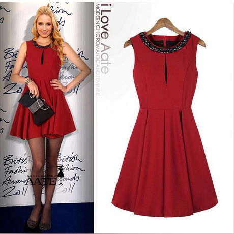 red-winter-dress-95-14 Red winter dress