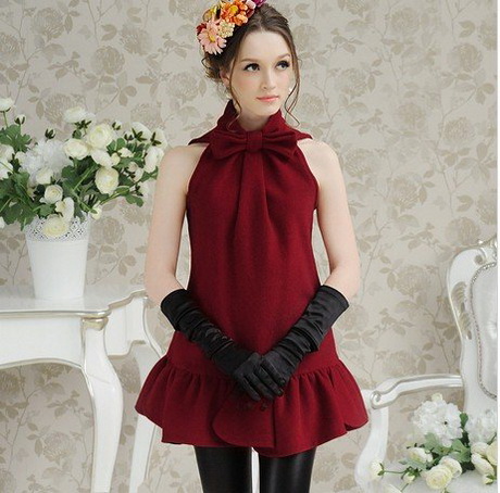 red-wool-dress-65-5 Red wool dress