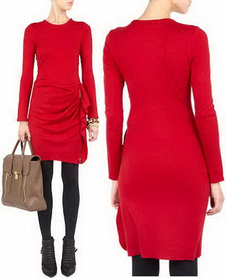 red-wool-dress-65-6 Red wool dress