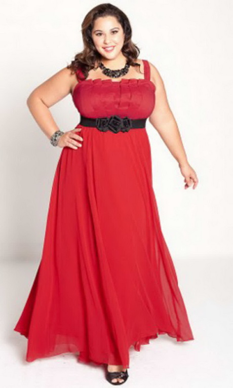 red-plus-size-dresses-35-11 Red plus size dresses