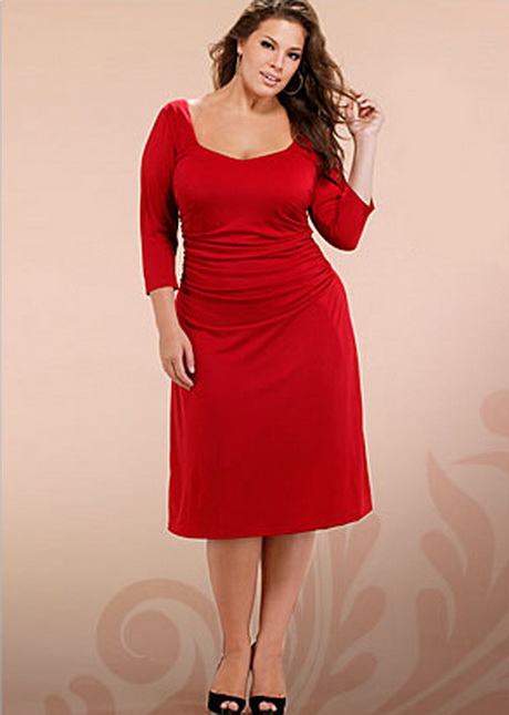 red-plus-size-dresses-35-14 Red plus size dresses
