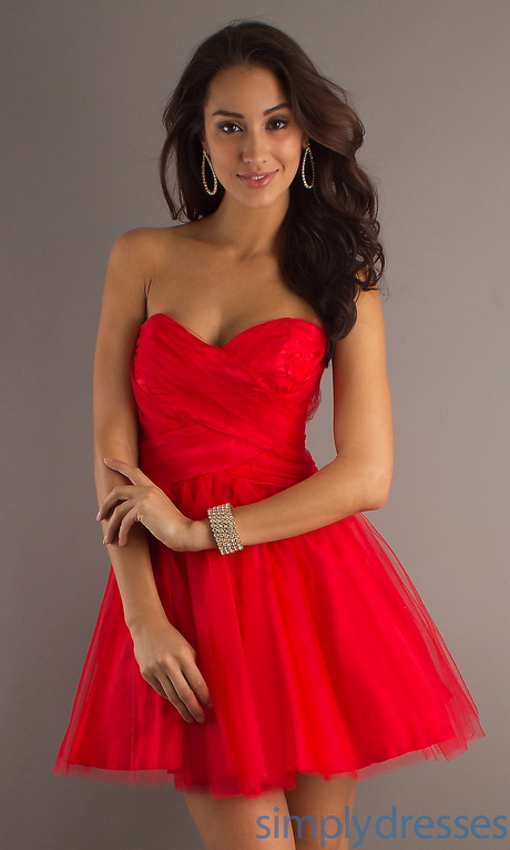 red-short-prom-dresses-86-4 Red short prom dresses