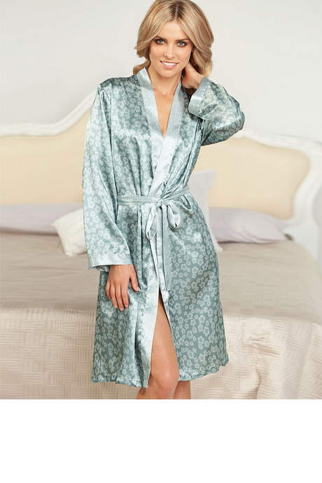 Satin dressing gowns