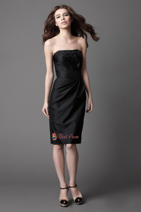 short-black-bridesmaid-dresses-60 Short black bridesmaid dresses