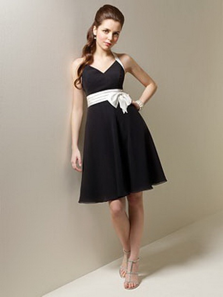 short-black-bridesmaid-dresses-60 Short black bridesmaid dresses