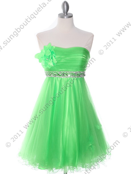 Green Homecoming Dresses Cocktail Dress Green Short Evening Dresses ...