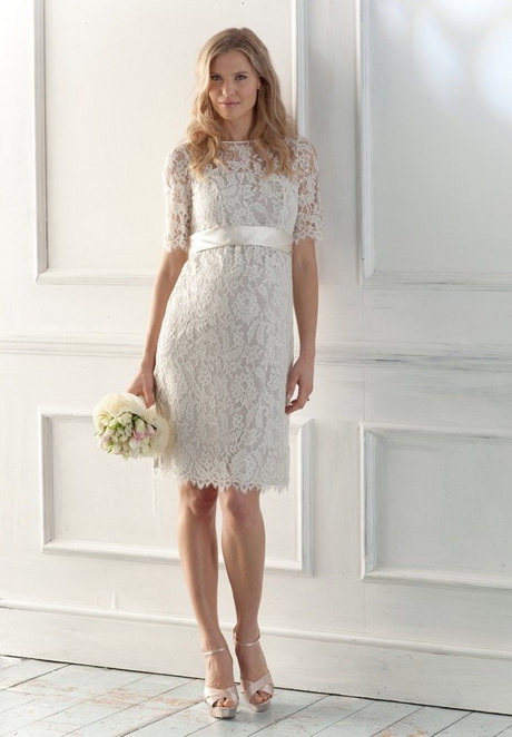 short-lace-wedding-dress-93 Short lace wedding dress