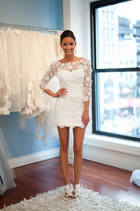 short-lace-white-dress-40-10 Short lace white dress