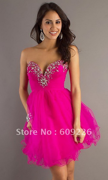 short-pink-party-dresses-33-7 Short pink party dresses