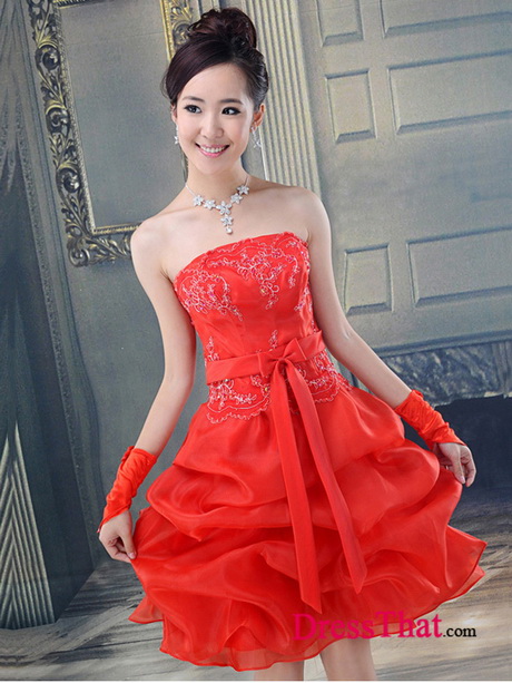short-red-wedding-dresses-82-18 Short red wedding dresses