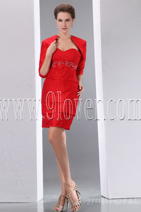 short-red-wedding-dresses-82-4 Short red wedding dresses