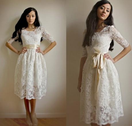 short-vintage-wedding-dress-58-3 Short vintage wedding dress