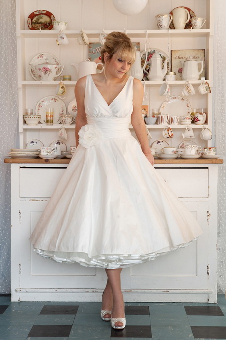 short-vintage-wedding-dresses-69-8 Short vintage wedding dresses