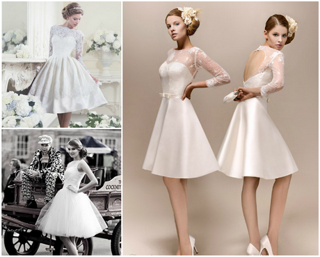 short-vintage-wedding-dresses-69 Short vintage wedding dresses