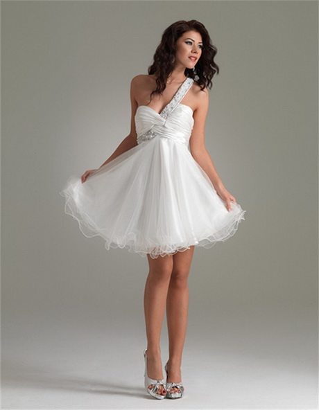 short-white-prom-dress-29-9 Short white prom dress
