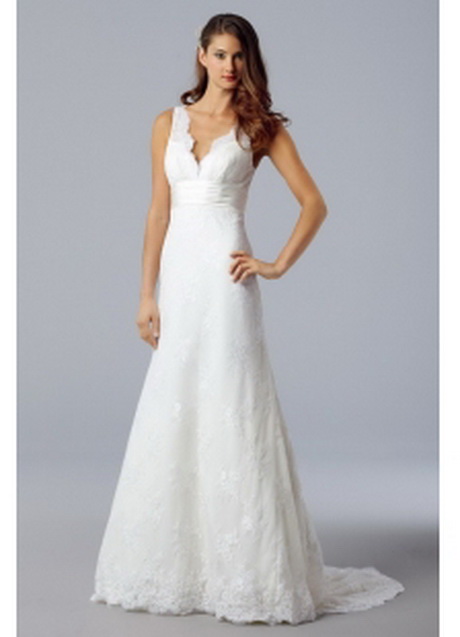 Simple White Dress For Wedding 