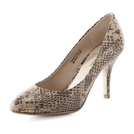 wide width snakeskin heels