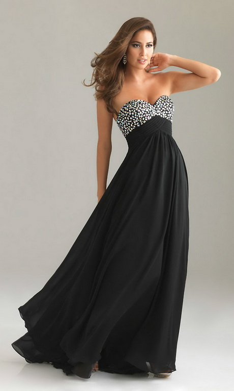 strapless formal gown