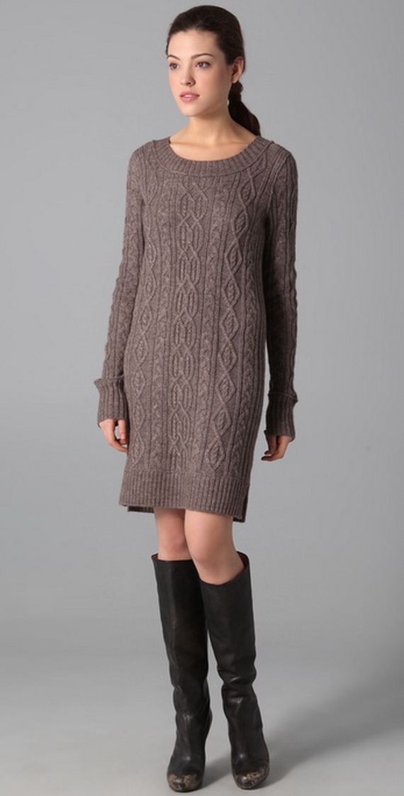 sweater-dress Sweater dress