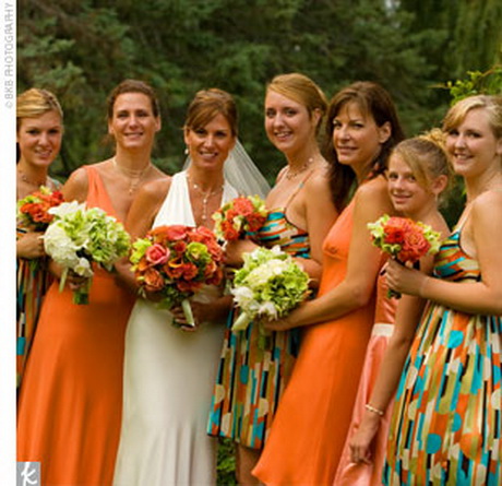 tangerine-bridesmaid-dresses-61-5 Tangerine bridesmaid dresses