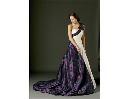 tartan-wedding-dresses-33-8 Tartan wedding dresses