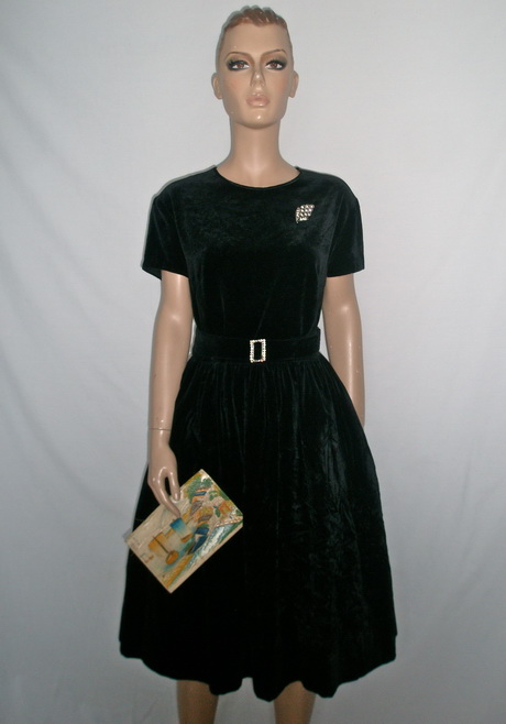 velvet-black-dress-10-5 Velvet black dress